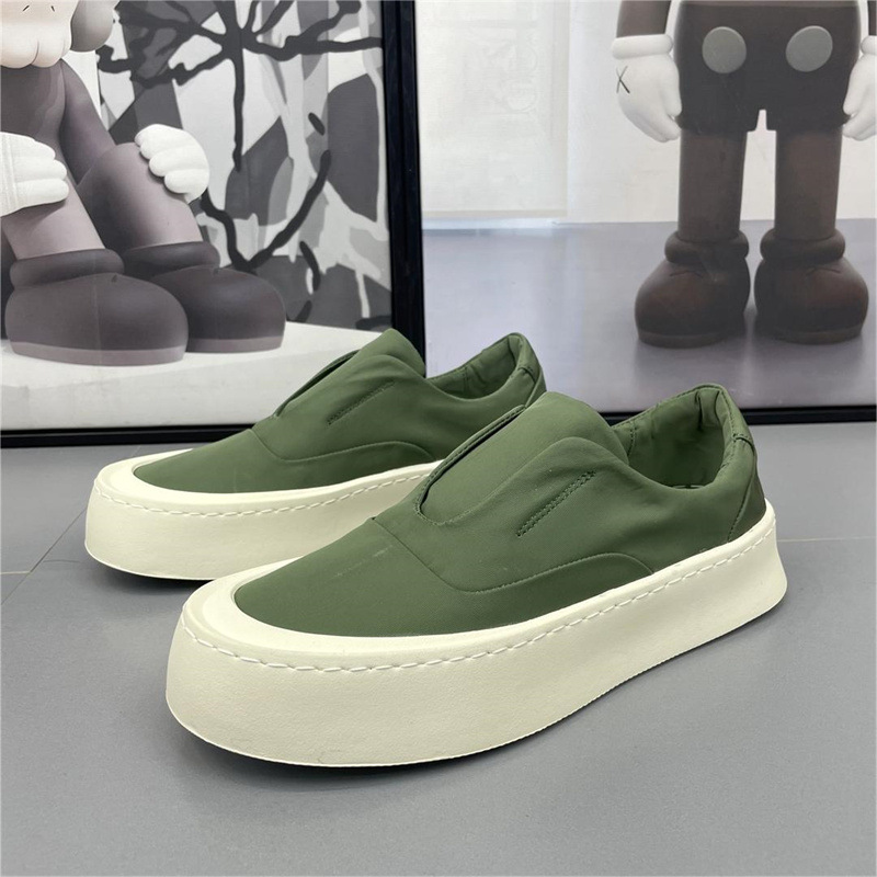 Espadrille Slip On - Baskets basses pour hommes, chaussures en