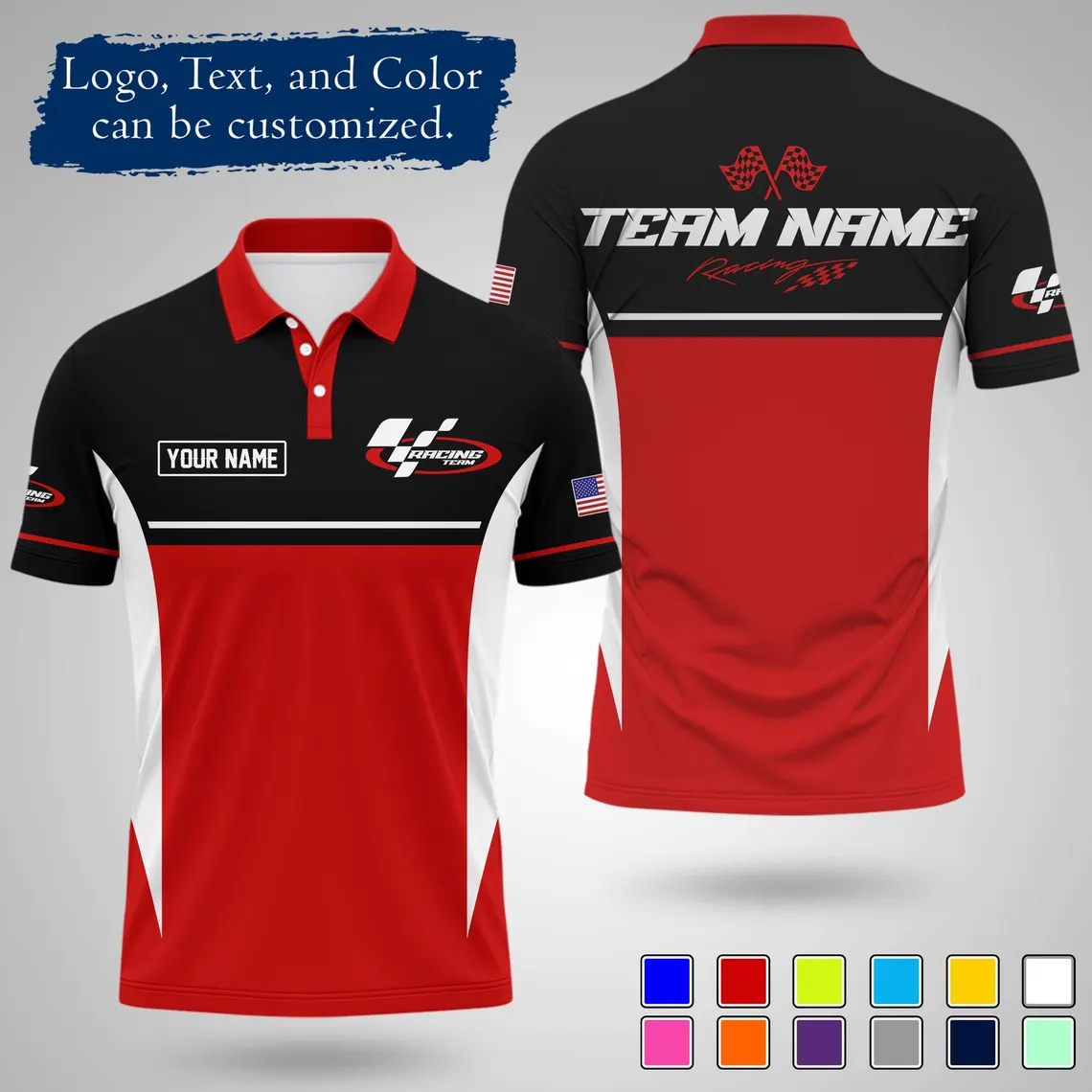 Polo Shirt Pique - Nouveau Polo de Course Personnalisé 2026