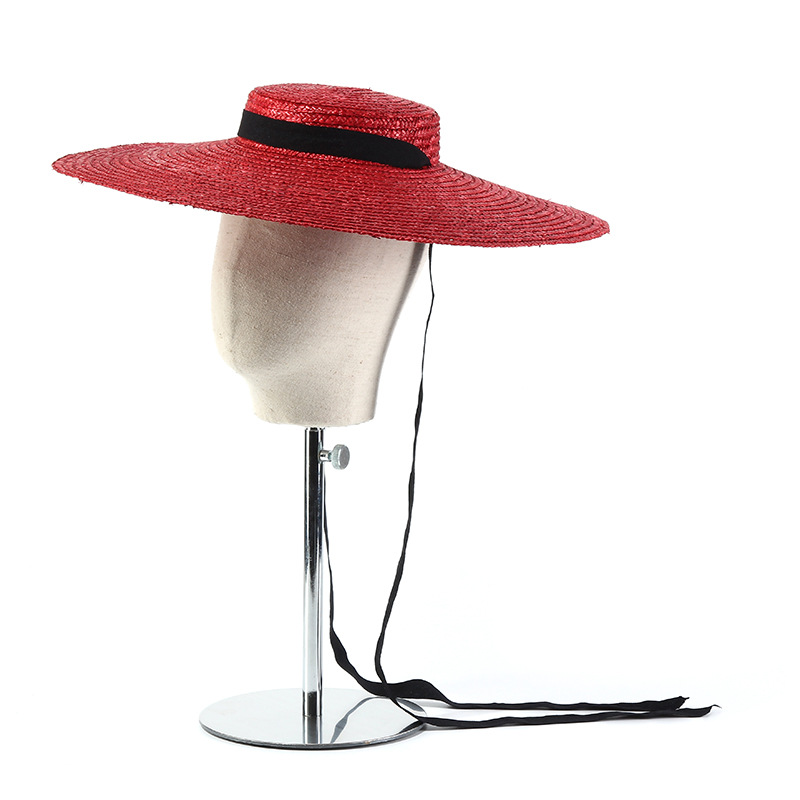 Bucket Hat Straw - Chapeau de paille à large bord