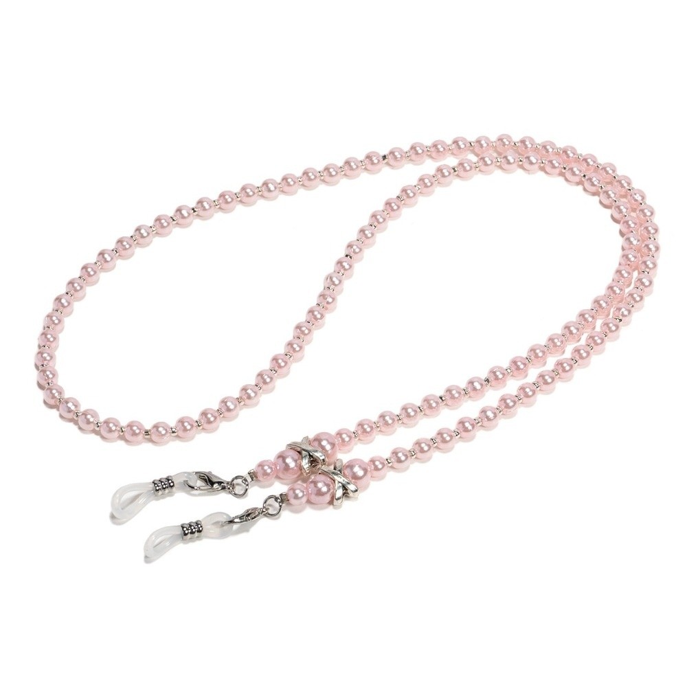 Sunglass Retainer Cord - Chaîne de lunettes perlée anti-chute, imitation