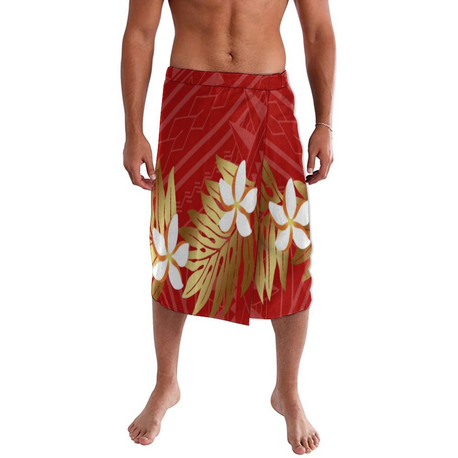 Sarong Men Wrap - Lavalava Ie Faitaga pour Hommes, Personnalisé,