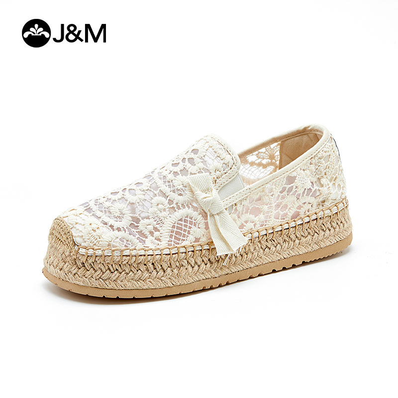 Espadrille Slip On - Joy & Mario-Mocassins à plateforme pour