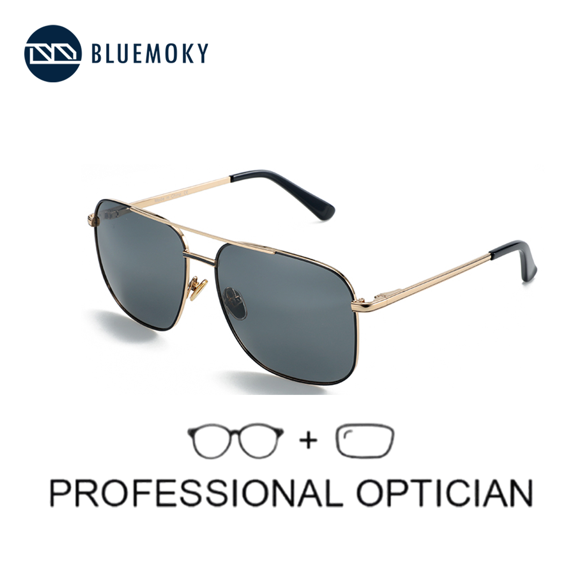 Sunglasses Aviator Polarized - BLUEMOKY aviateur lunettes de soleil polarisées