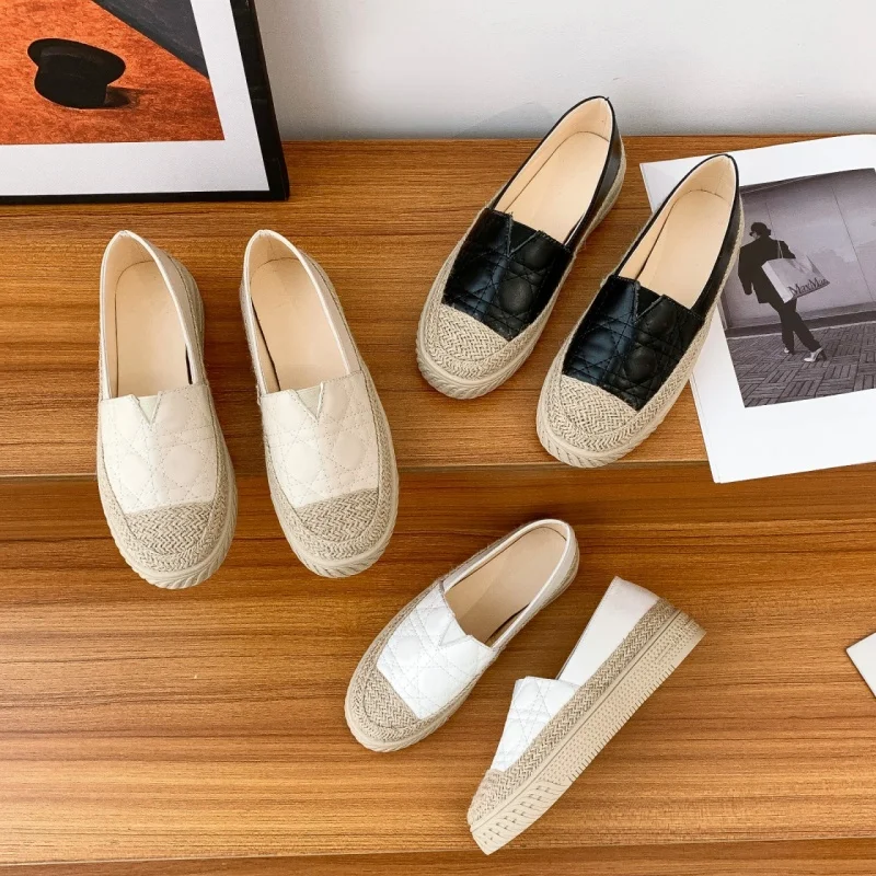 Espadrille Slip On - 2025 nouvelles chaussures pour femmes Espadrilles