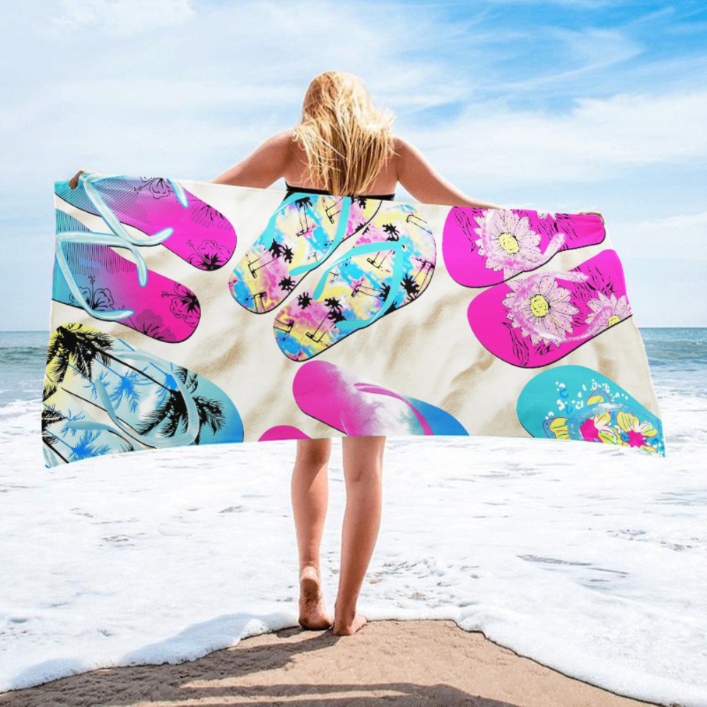 Beach Towel Large - Grande serviette de plage en microfibre