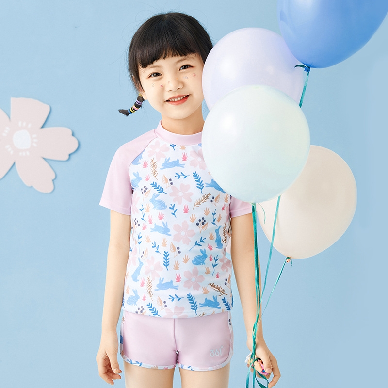 Swim Trunk Quick Dry - Fille deux pièces imperméable sport plage