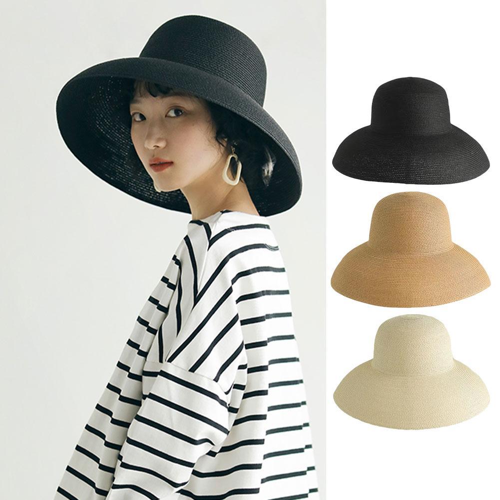 Bucket Hat Straw - Chapeau de paille à large bord