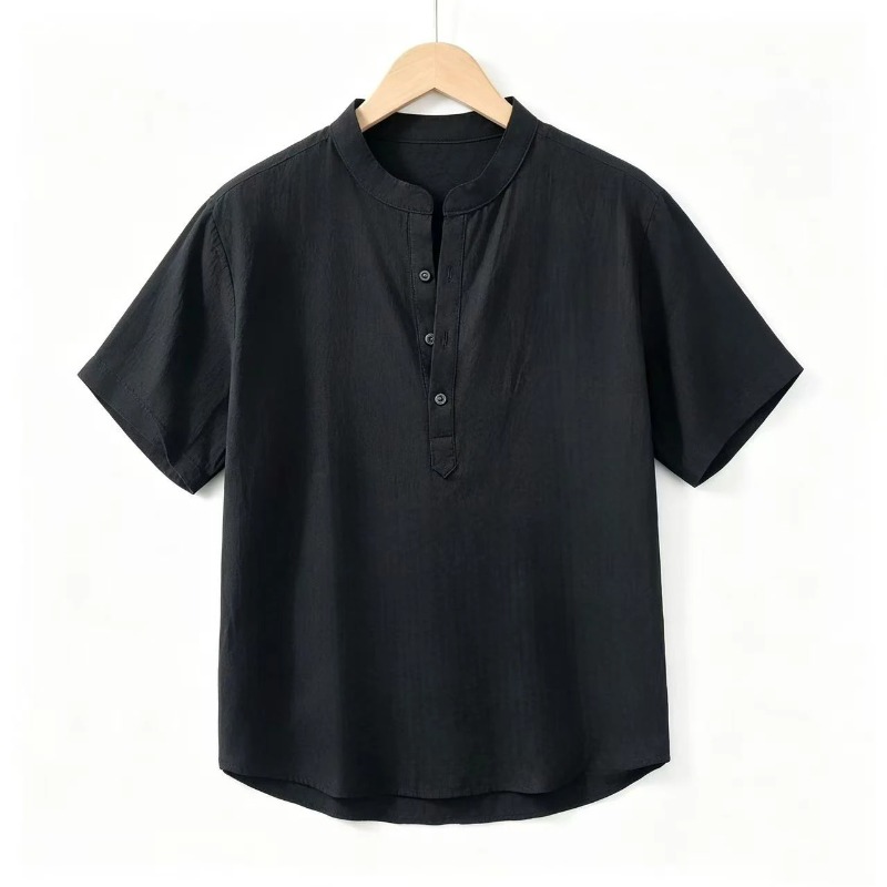 Chemises d'été pour hommes à m - Linen Shirt Breathable avis et prix