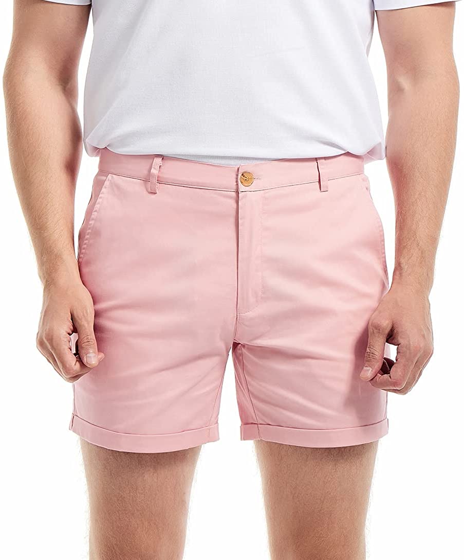AIMPACT-Short chino slim pour  - Shorts Chino Slim avis et prix