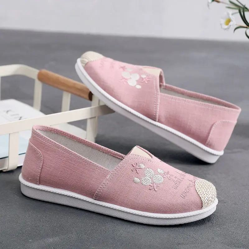 Kawaii sans lacet bout rond mi - Espadrille Slip On avis et prix