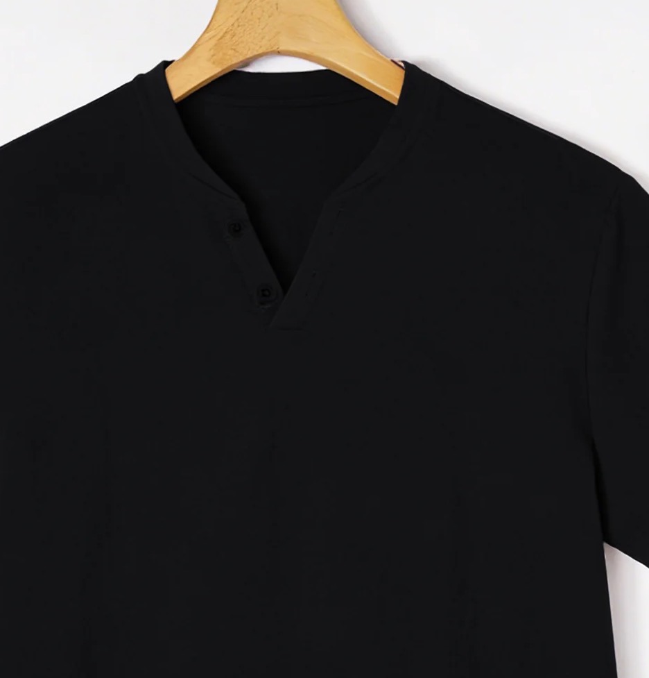 T-shirt élégant à manches cour - Linen Shirt Breathable avis et prix