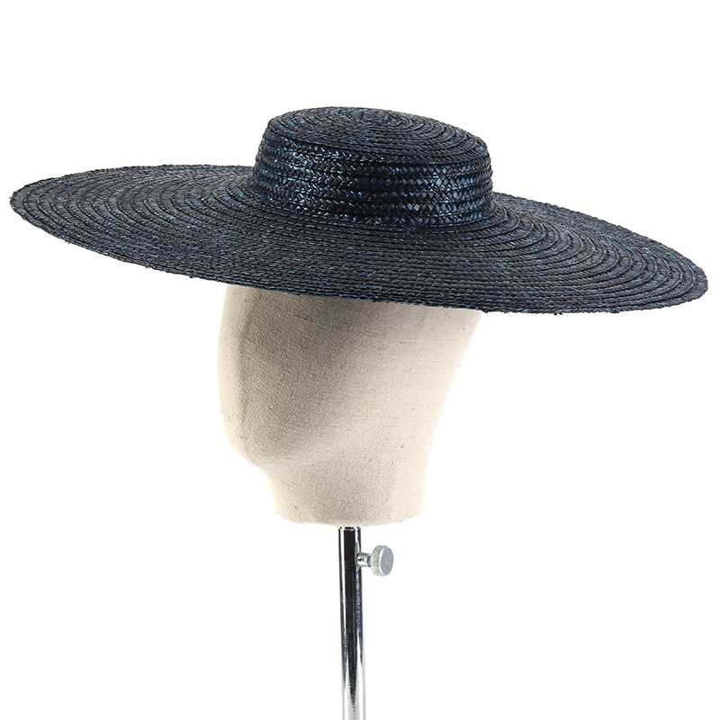 Chapeau de paille à large bord - Bucket Hat Straw avis et prix