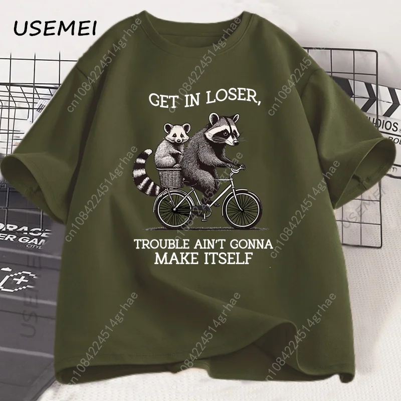 T-shirt « Get in Loser » avec  - Tee Graphic Print avis et prix