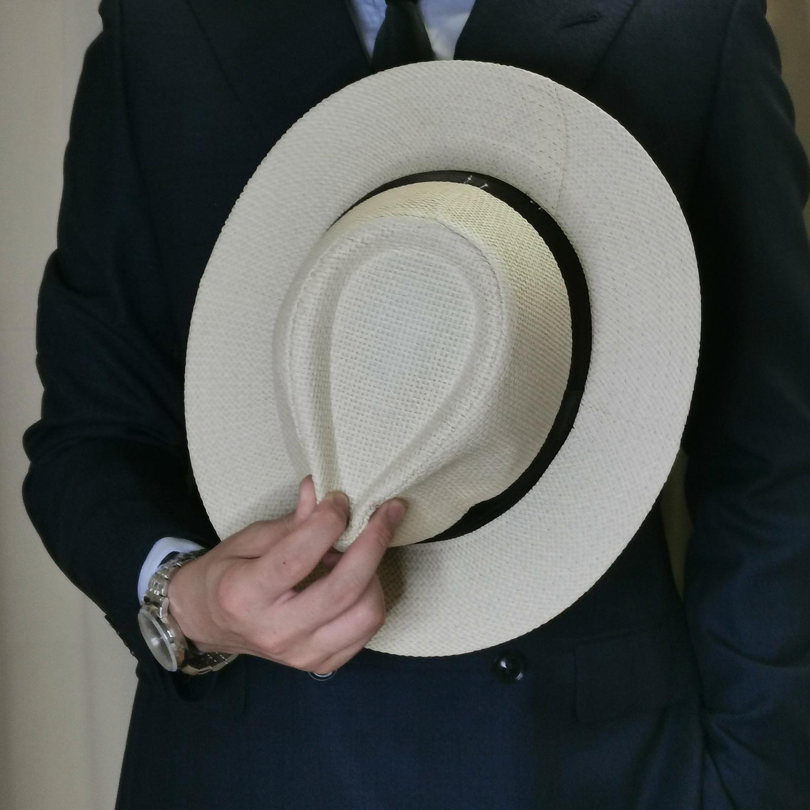 Chapeau de paille Panama pour  - Bucket Hat Straw avis et prix