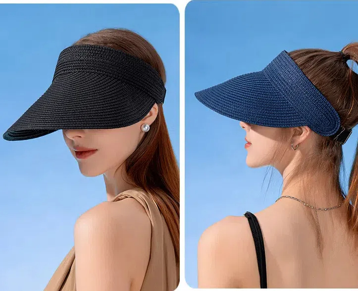 Chapeau de soleil à large bord - Bucket Hat Straw avis et prix