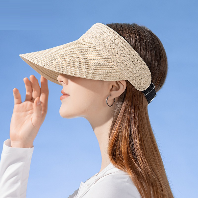 Chapeau de soleil à large bord - Bucket Hat Straw avis et prix