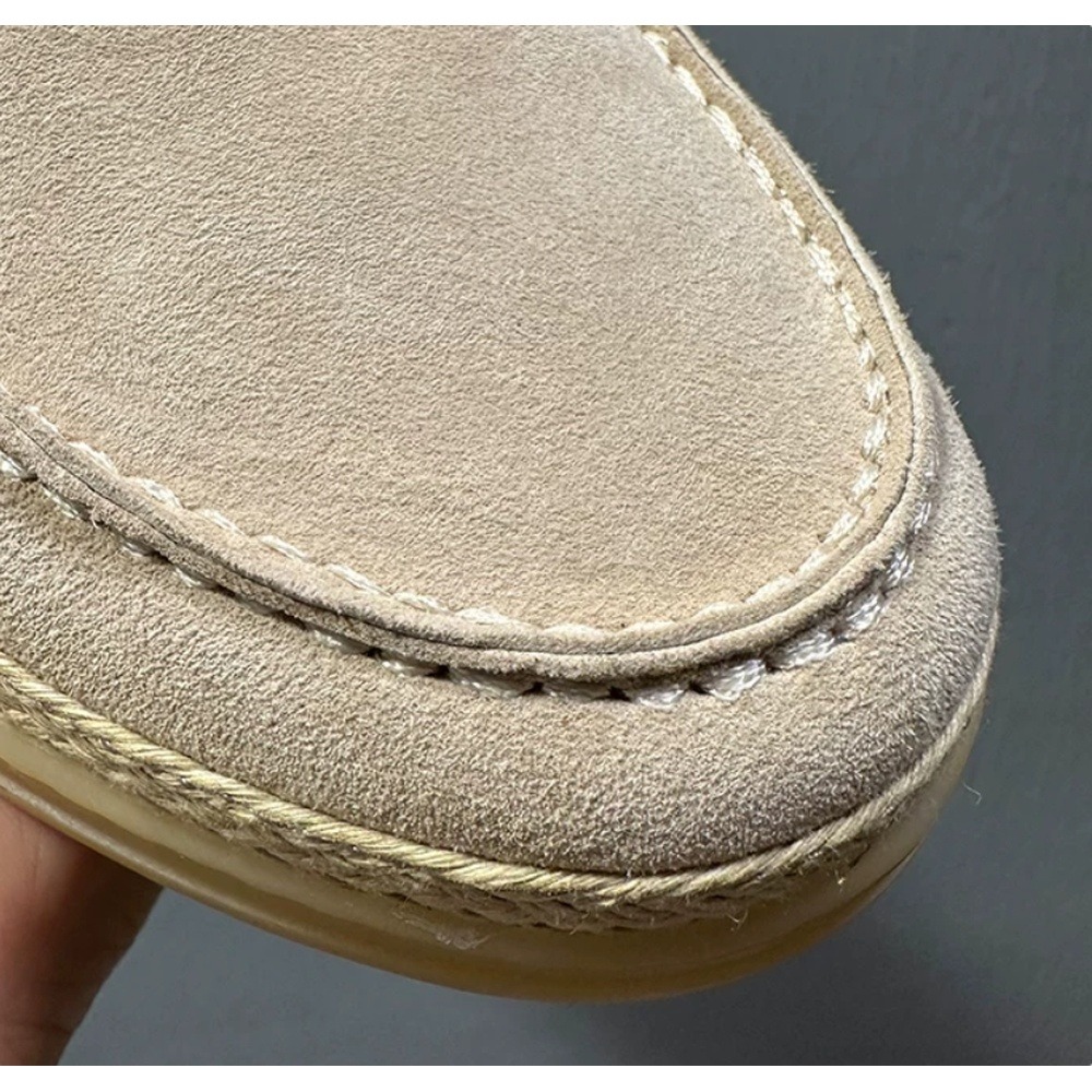 Chaussures bateau en daim pour - Espadrille Slip On avis et prix