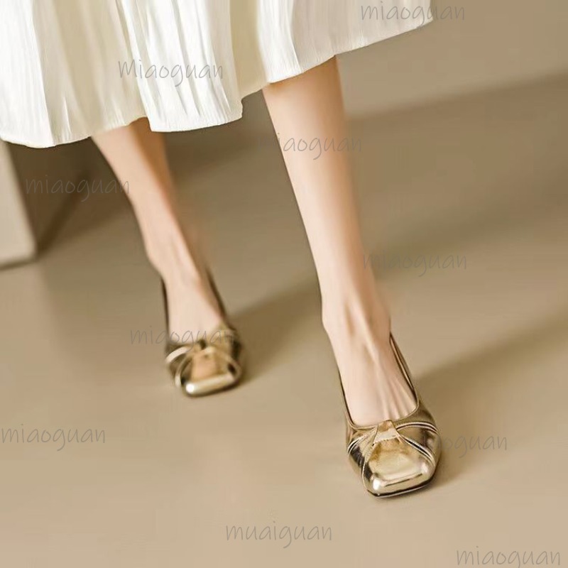 Escarpins à talons bas pour fe - Casual Sandal Leather avis et prix