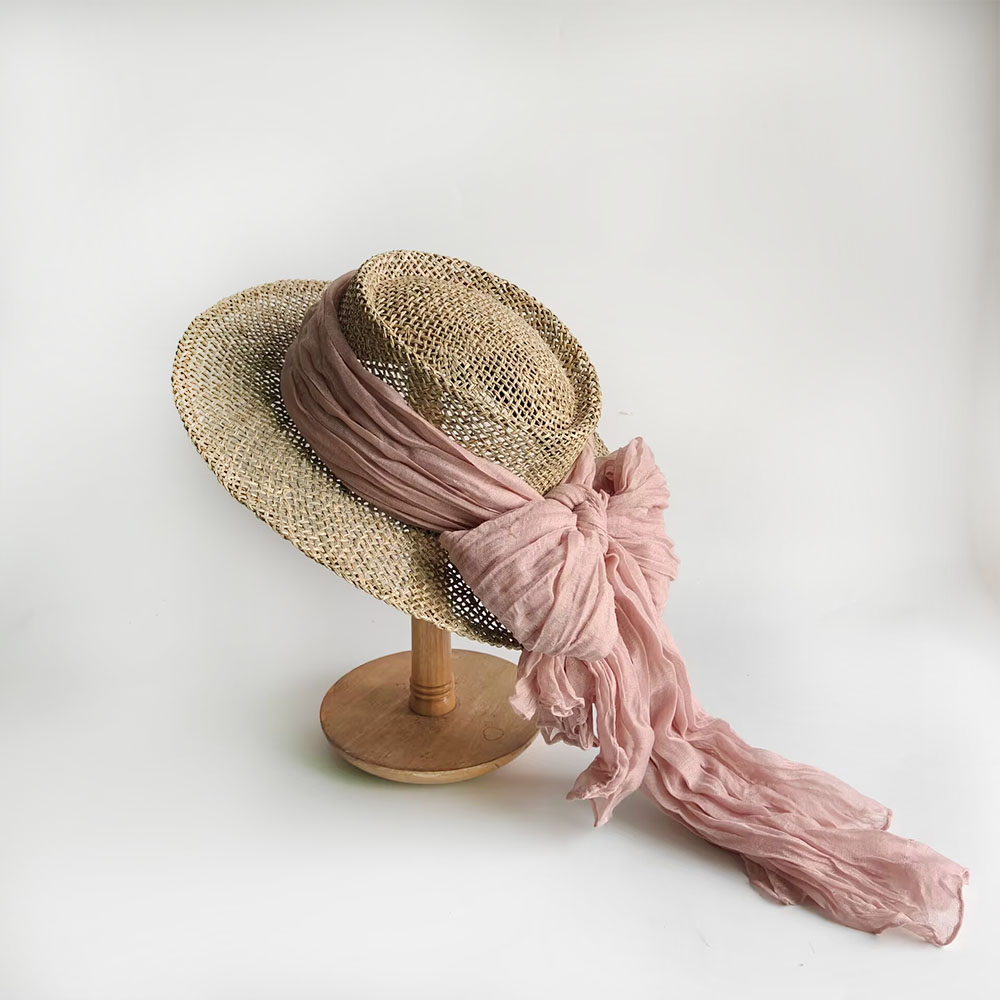 Chapeau de soleil d'été pour f - Bucket Hat Straw avis et prix