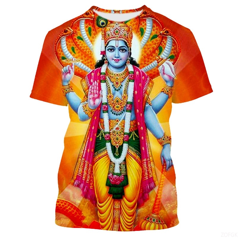 Mode d'été divinités indiennes - Tee Graphic Print avis et prix