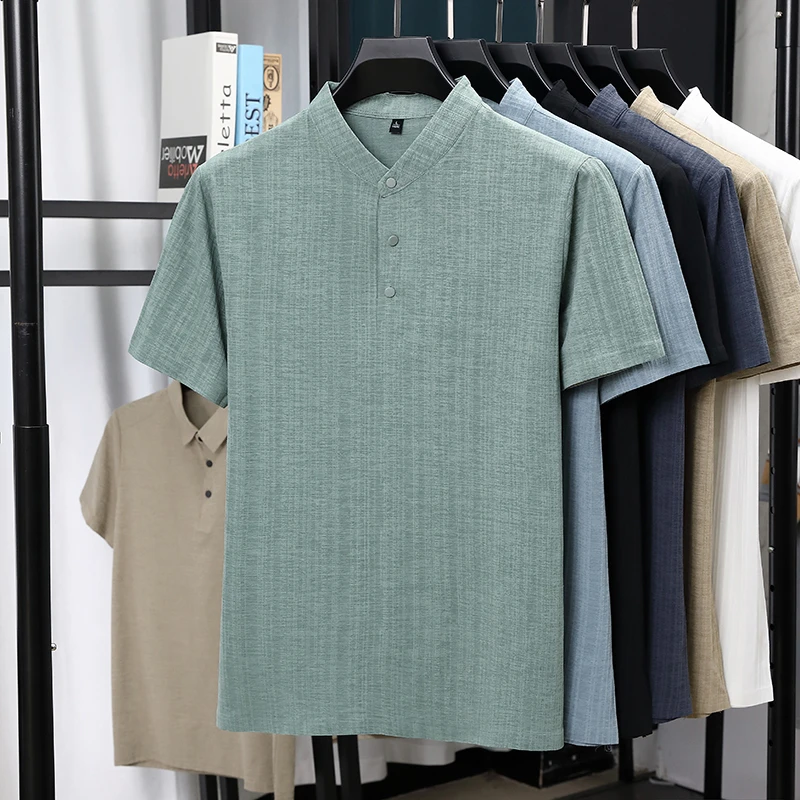 Chemises décontractées pour ho - Linen Shirt Breathable avis et prix