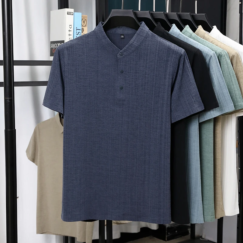 Chemises décontractées pour ho - Linen Shirt Breathable avis et prix