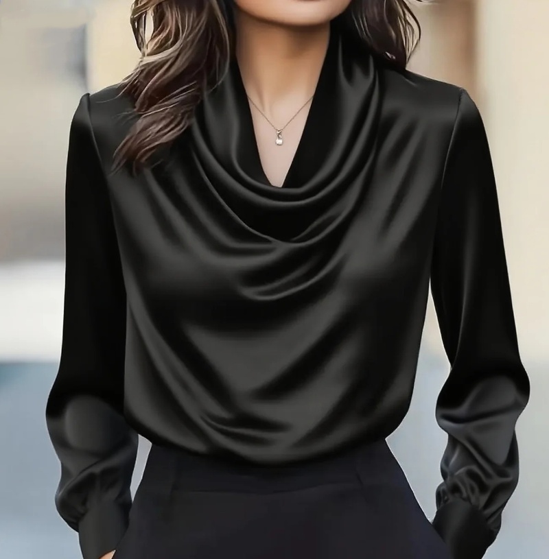 Chemise à manches longues pour - Shirt Camp Collar avis et prix