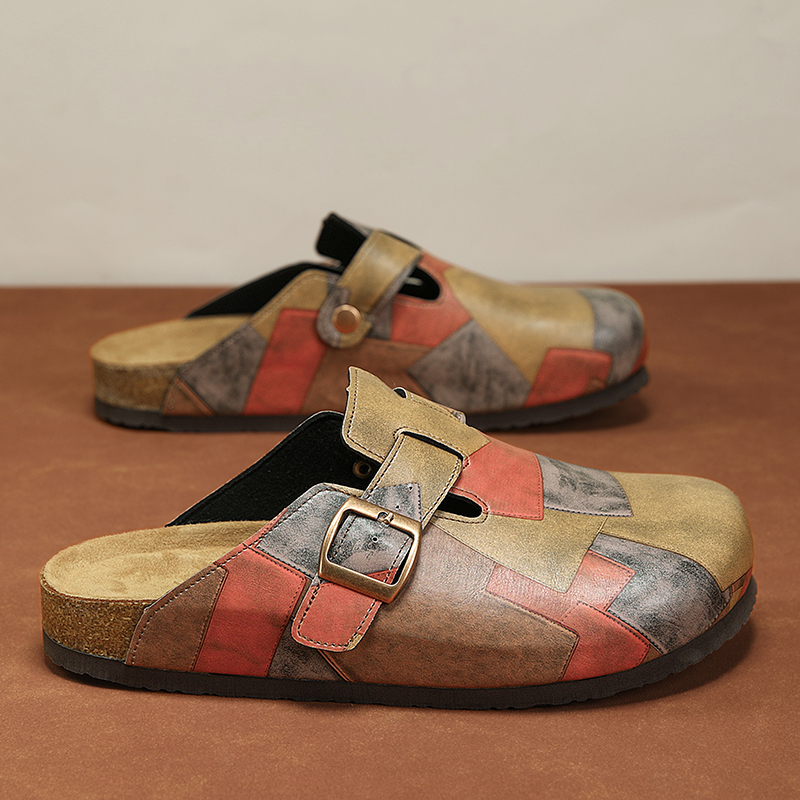 Pantoufles unisexes à bout fer - Flip Flop Leather Men avis et prix