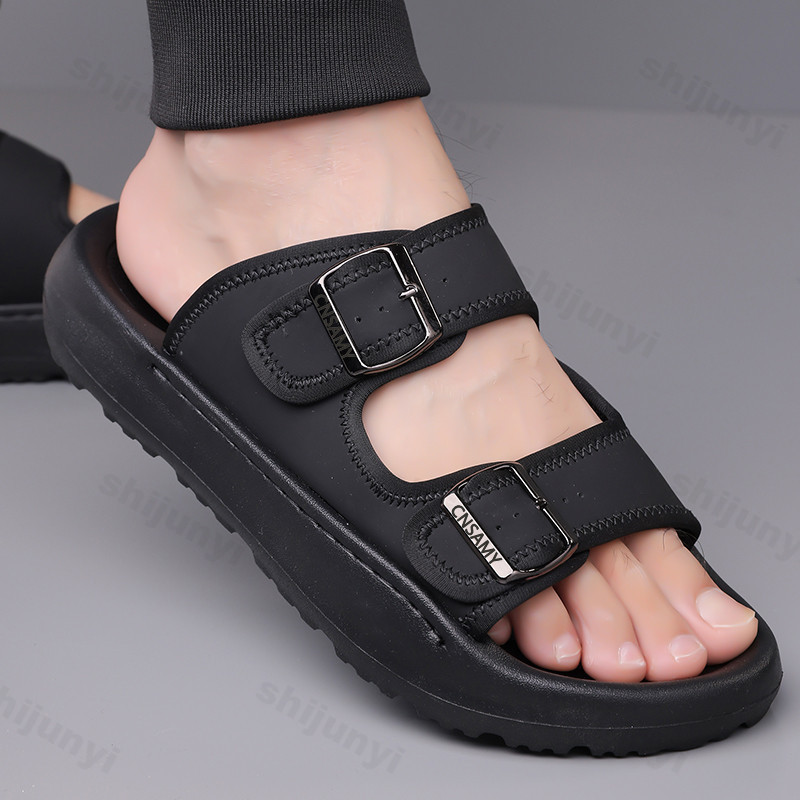 Pantoufles pour hommes 2025 ét - Flip Flop Leather Men avis et prix
