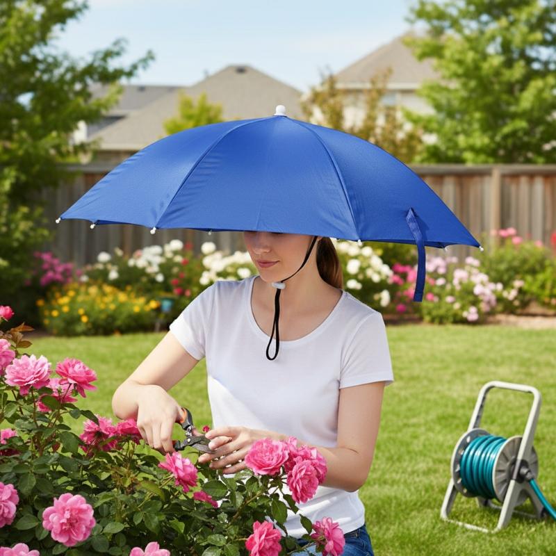 Parapluie pliable à fixer sur  - Bucket Hat Straw avis et prix