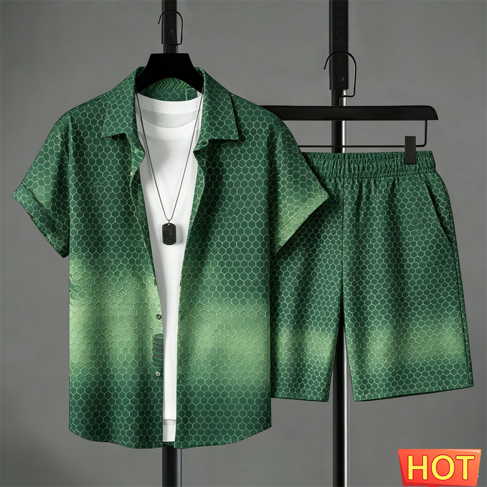 Ensemble Chemise Homme Été Dég - Shirt Camp Collar avis et prix