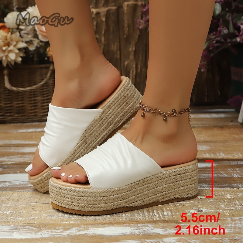 Sandales compensées à platefor - Espadrille Slip On avis et prix
