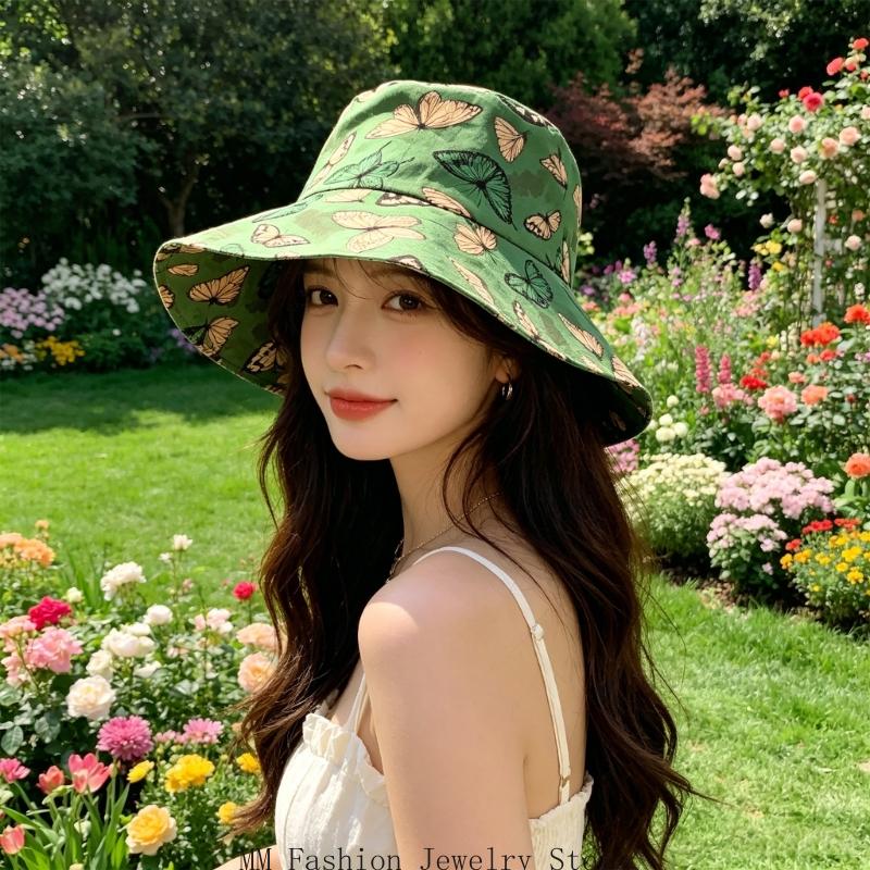 Chapeau seau imprimé vert, cha - Packable Hat Nylon avis et prix