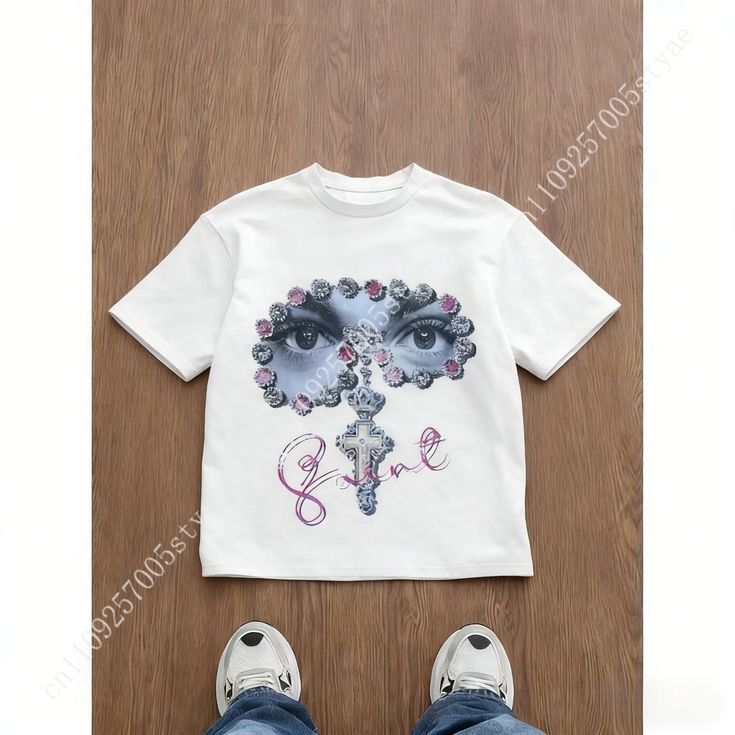T-shirt à imprimé graphique po - Tee Graphic Print avis et prix