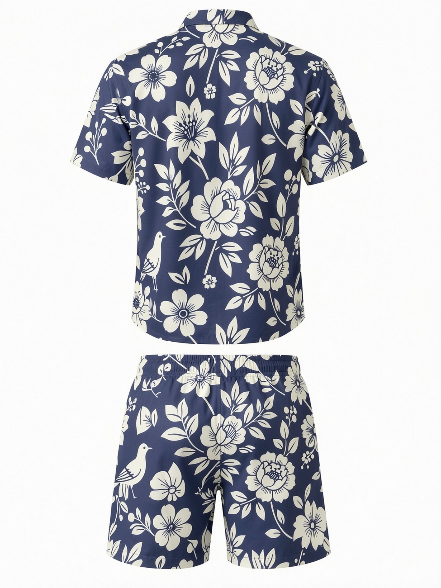 Ensemble chemise à manches cou - Resort Shirt Floral avis et prix