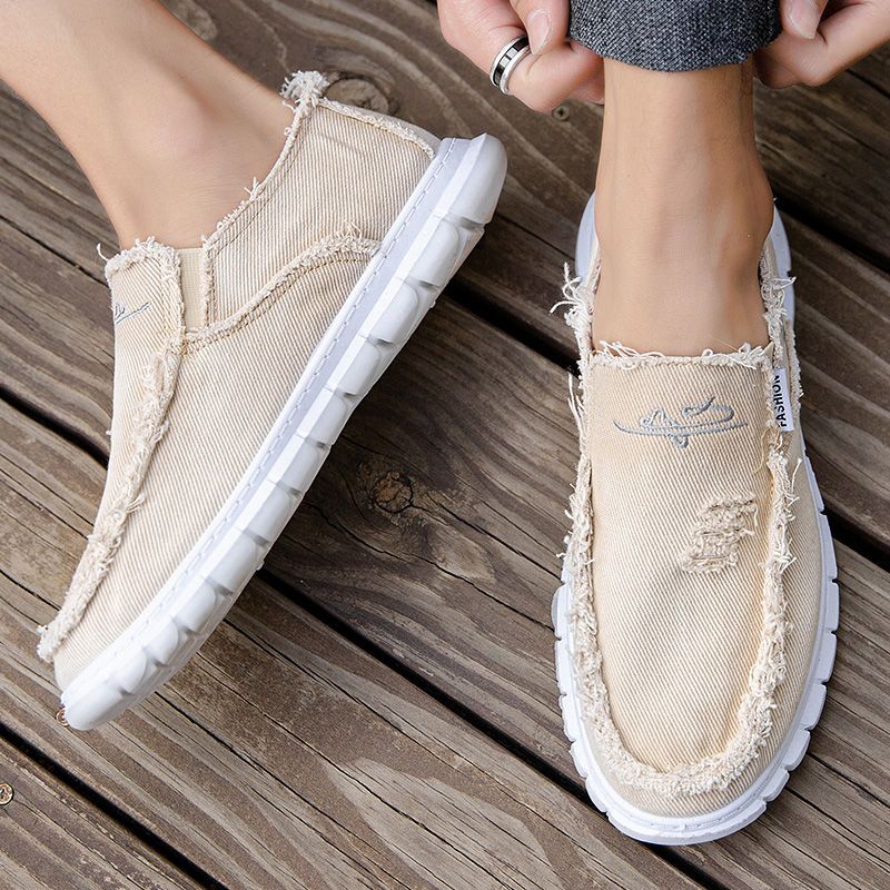 Chaussures en toile pour homme - Espadrille Slip On avis et prix
