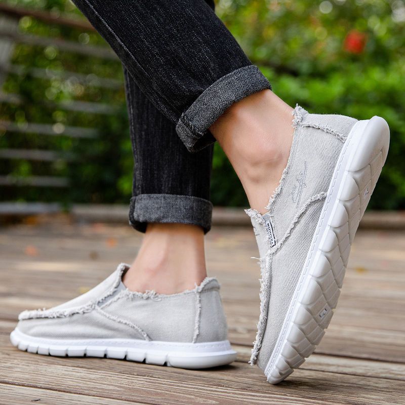 Chaussures en toile pour homme - Espadrille Slip On avis et prix