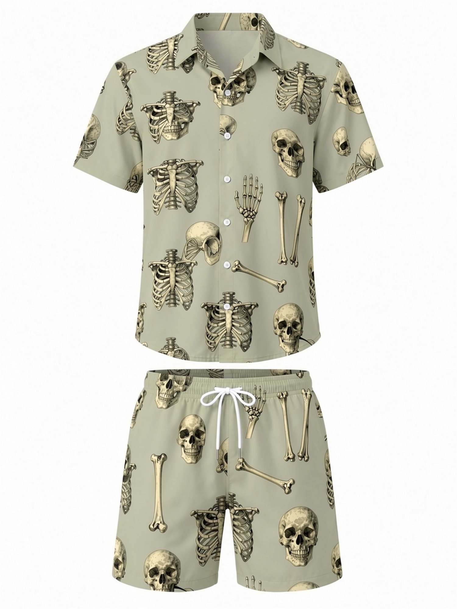 Ensemble chemise à manches cou - Resort Shirt Floral avis et prix