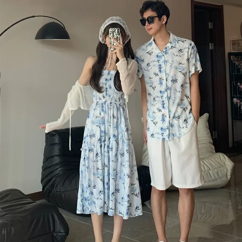 Resort Couple Look Parents et  - Resort Shirt Floral avis et prix
