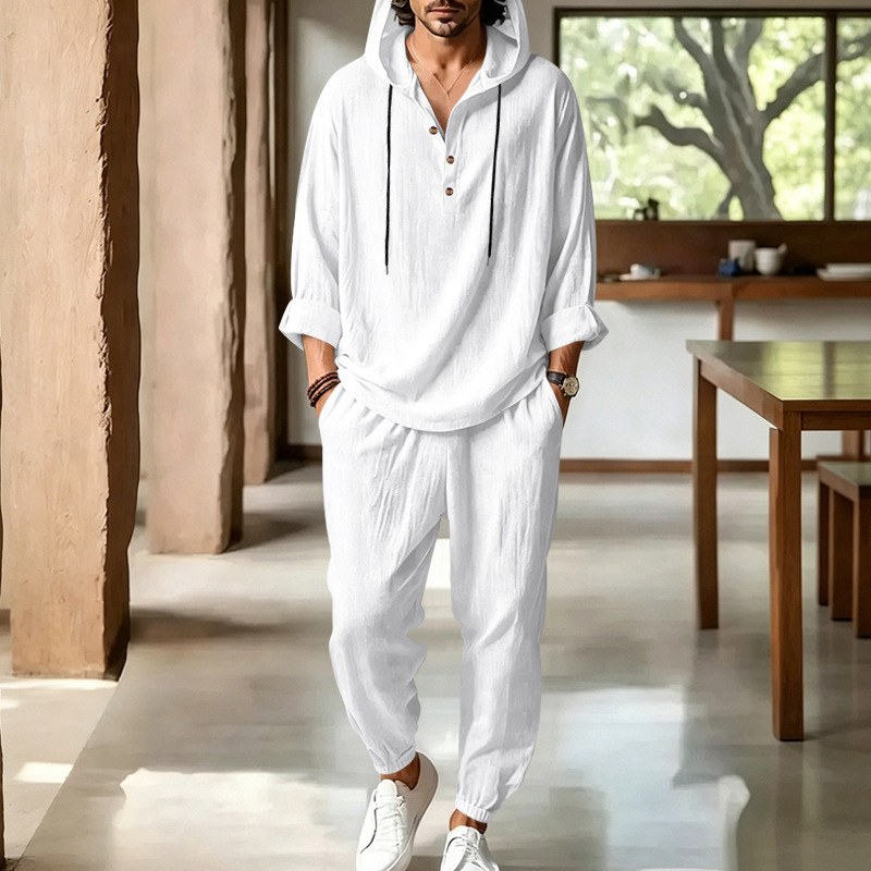 Ensemble 2 pièces en lin pour  - Short Linen Drawstring avis et prix