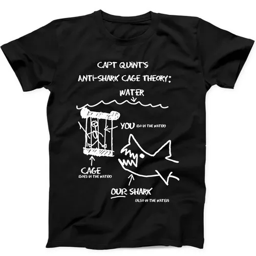 Jaws Paws Capt Quints Anti Sha - Shirt Camp Collar avis et prix