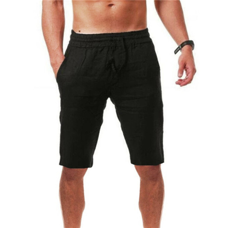 Nouveaux shorts en coton pour  - Short Linen Drawstring avis et prix
