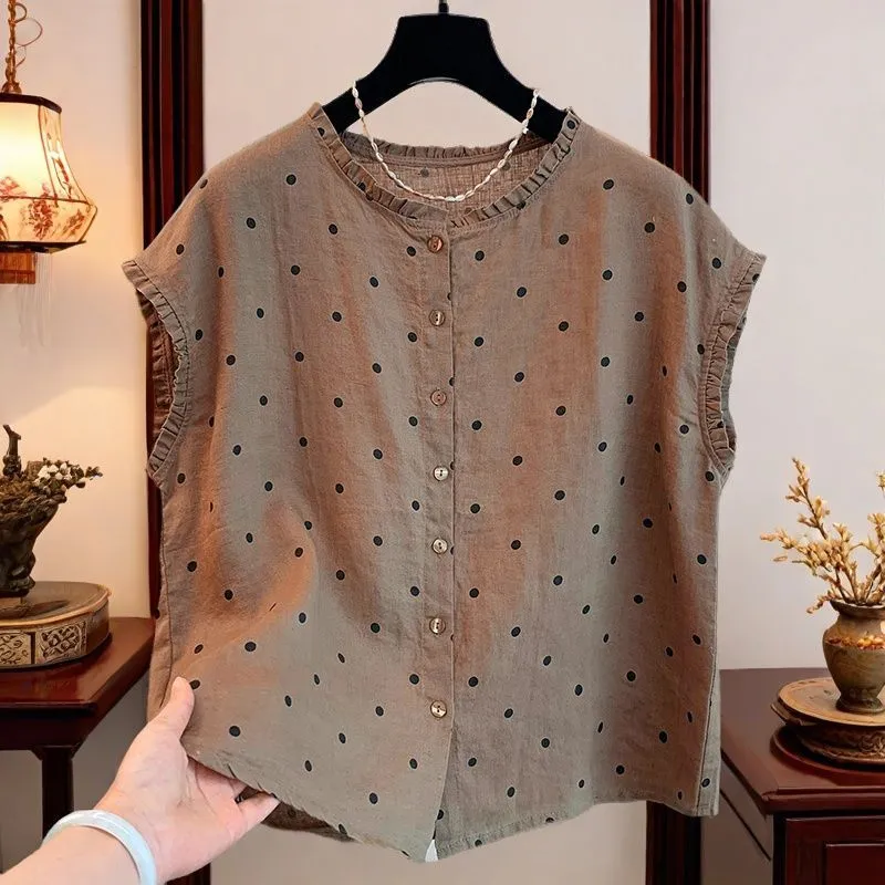 Chemisier décontracté d'été sa - Shirt Camp Collar avis et prix