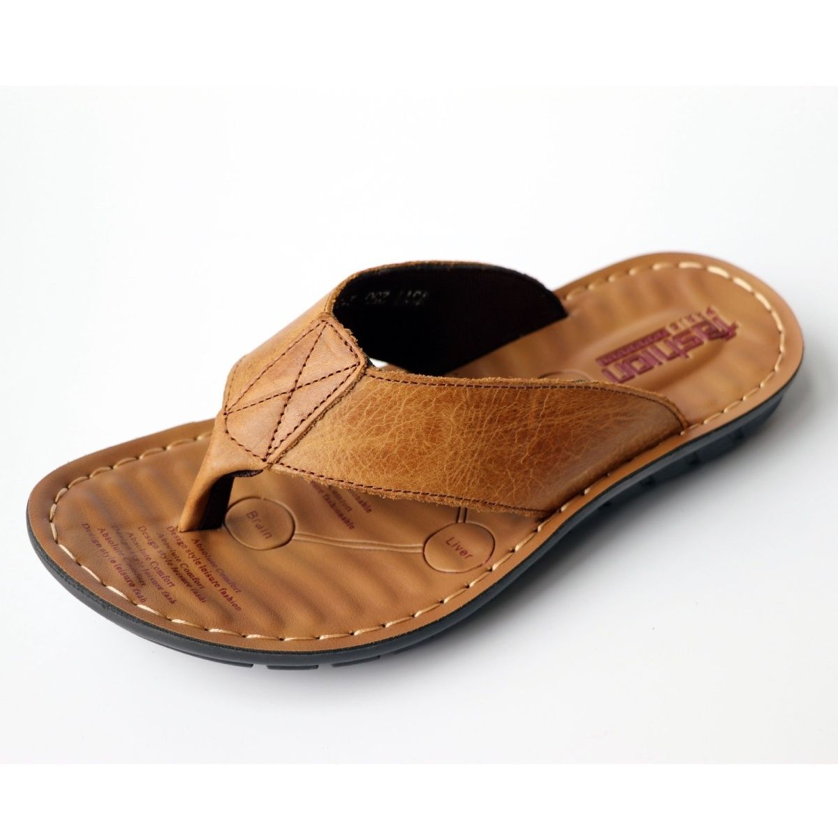 Chaussures d'été pour hommes,  - Flip Flop Leather Men avis et prix