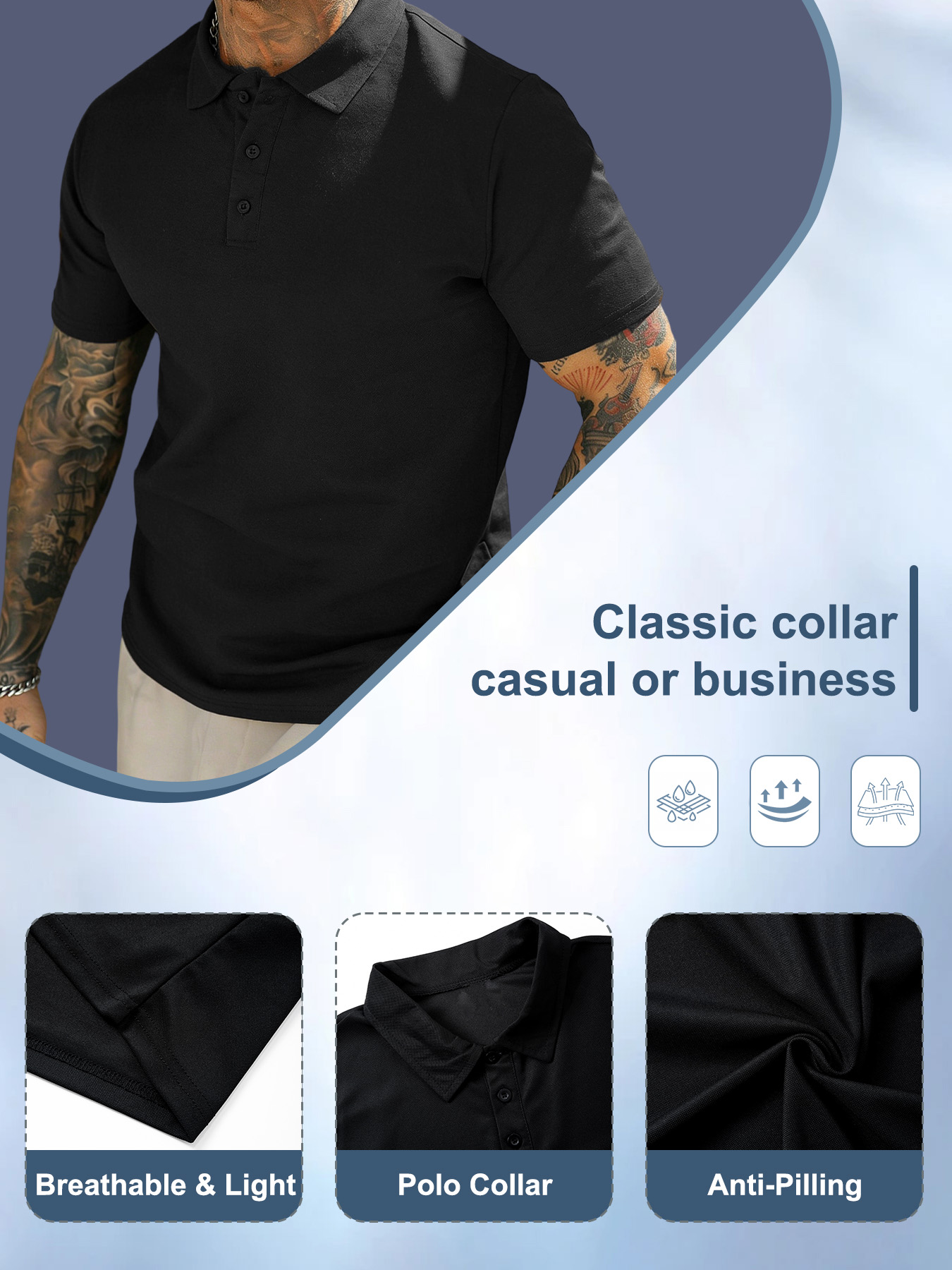Ensemble homme été : Polo bout - Shorts Chino Slim avis et prix