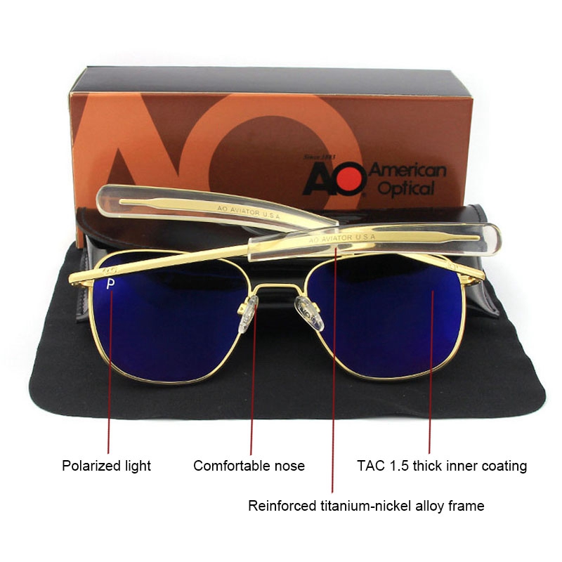 AO lunettes de soleil lentille - Sunglasses Aviator Polarized avis et prix