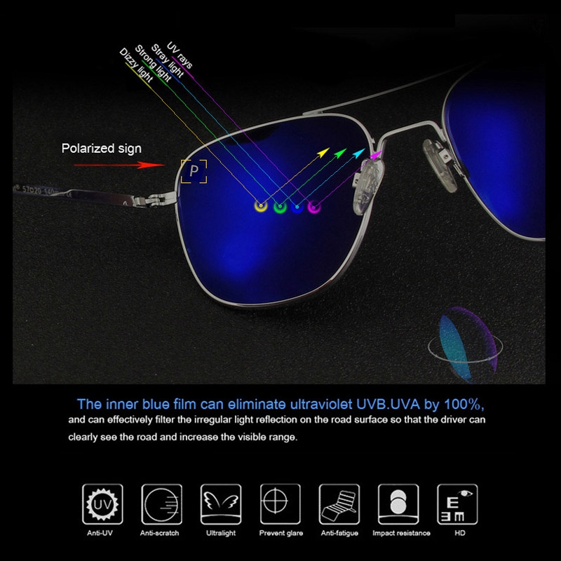 AO lunettes de soleil lentille - Sunglasses Aviator Polarized avis et prix