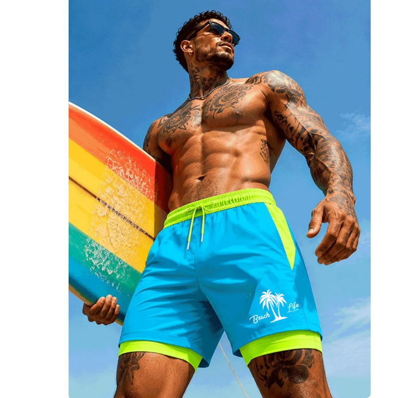 Short de plage léger à séchage - Trunks Board Surf avis et prix