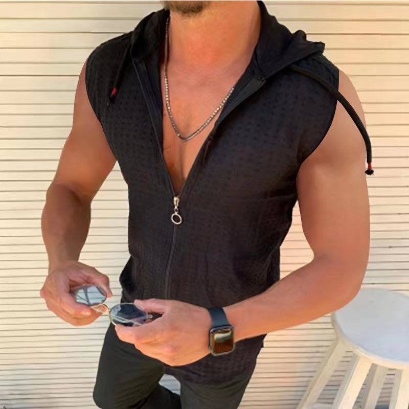 T-shirt cardigan à capuche et  - Linen Shirt Breathable avis et prix