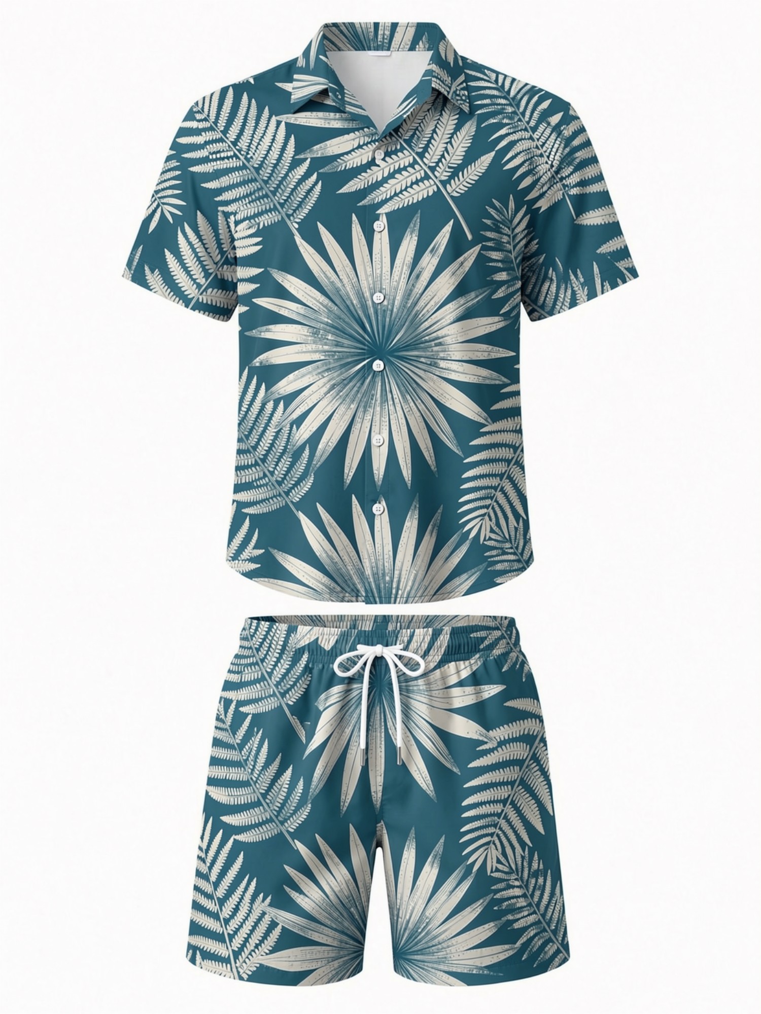 Ensemble chemise à manches cou - Resort Shirt Floral avis et prix